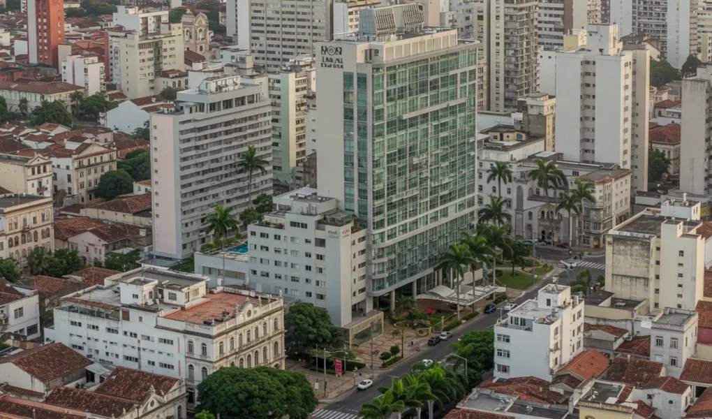 vista aerea de predios na cidade de belo horizonte