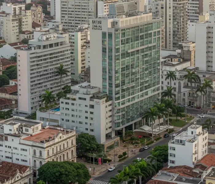 vista aerea de predios na cidade de belo horizonte