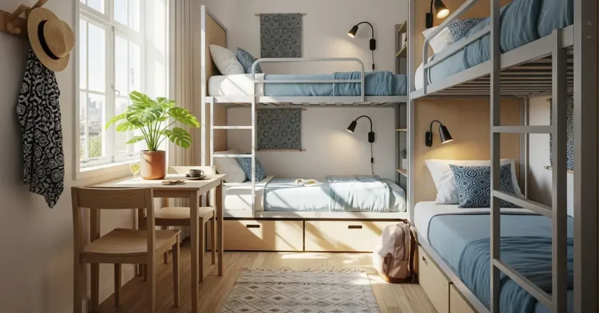 Veja 3 hostels no Centro de BH